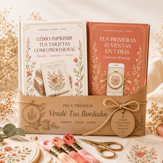 Pack Vendé Tus Bordados