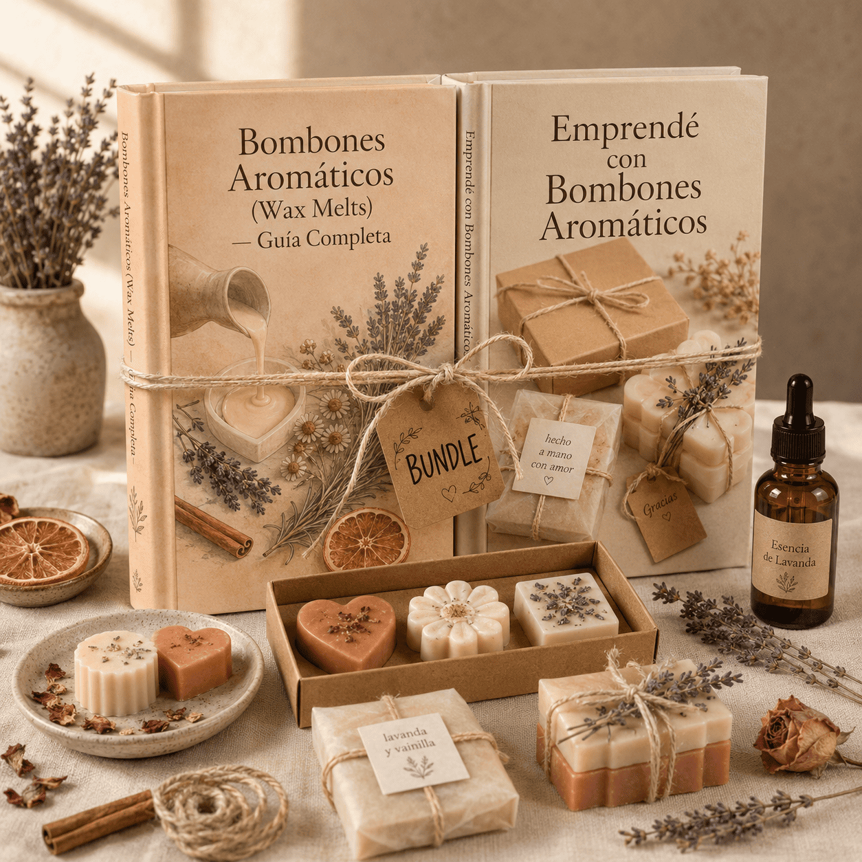 Bombones Aromáticos o Wax Melts